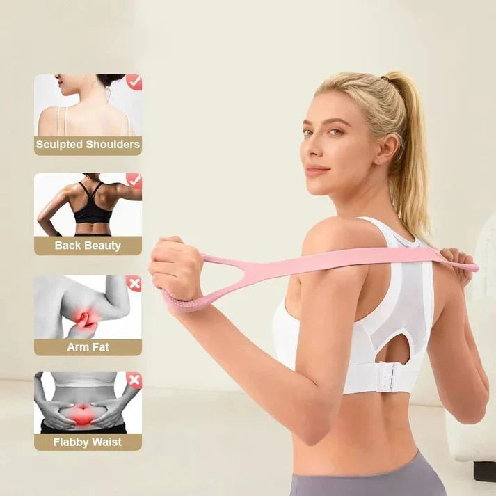 ELVORIA™ - Figure 8 Workout Resistance Band for Yoga