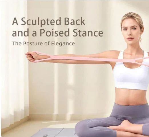ELVORIA™ - Figure 8 Workout Resistance Band for Yoga